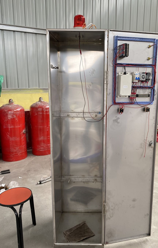 二氧化碳气体自动灭火装置