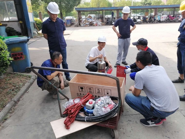 煤矿车辆专用自动灭火器使用方法