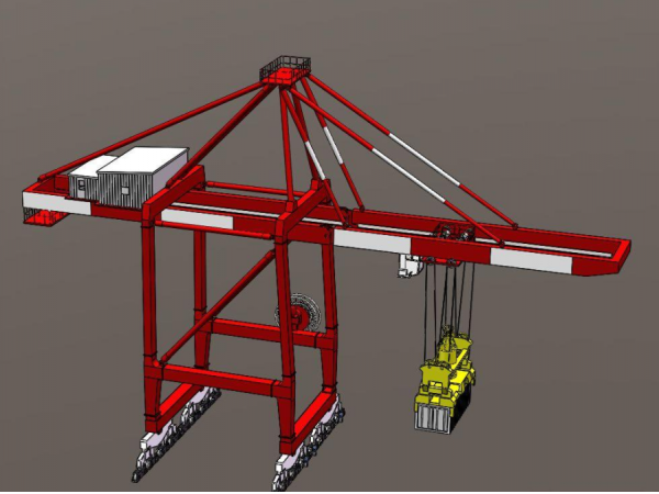 全氟己酮智能灭火系统应用于岸桥集装箱电气房